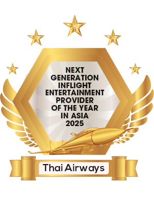 Next Generation Inflight Entertainment Provider of the Year in Asia 2025