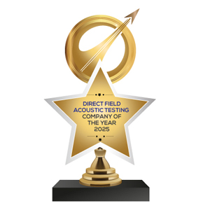  Direct Field Acoustic Testing Company of the year - 2025 
